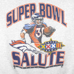 NFL (Delta) - Broncos Super Bowl 23th Salute Sweatshirt 1997 XX-Large Vintage Retro Football