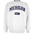 Nike - Michigan Wolverines Crew Neck Sweatshirt 1990s Large Vintage Retro College