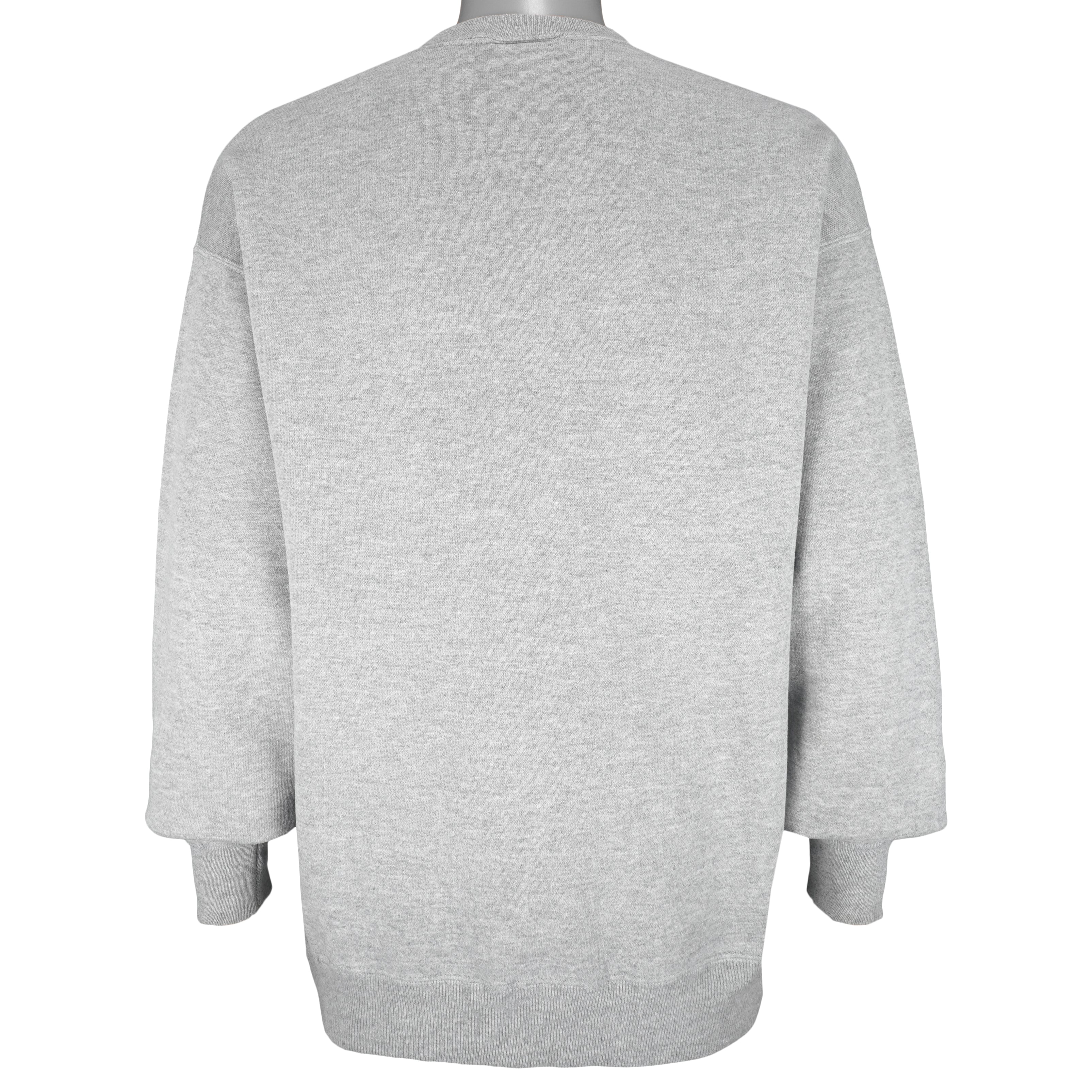 NFL (Lee) - Packers VS Patriots Crew Neck Sweatshirt 1997 Large Vintage Retro Football