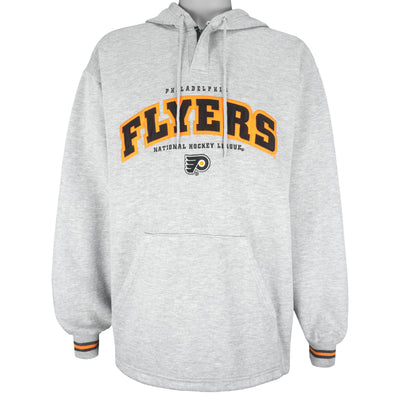 NHL (Lee) - Philadelphia Flyers Hooded Sweatshirt 1990s Large