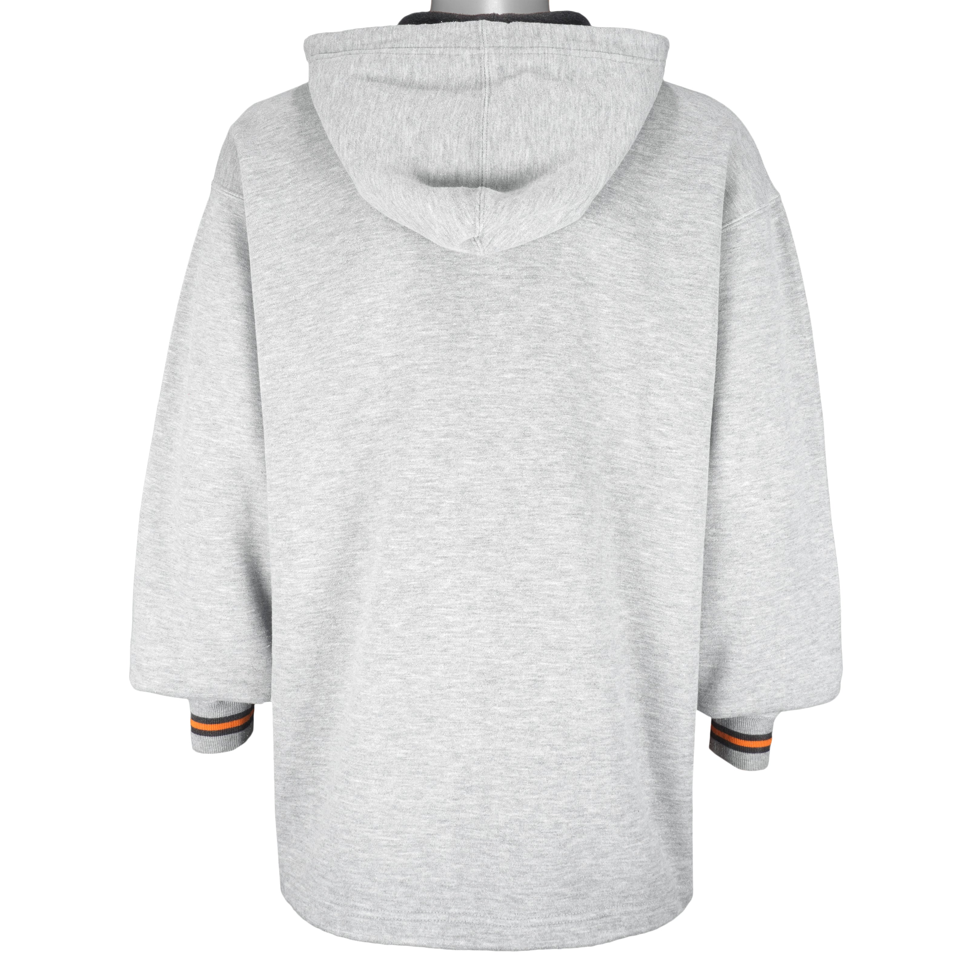 NHL (Lee) - Philadelphia Flyers Hooded Sweatshirt 1990s Large Vintage Retro Hockey