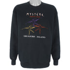 Vintage (Jerzees) - Mystery Treasure Island Crew Neck Sweatshirt 1990s X-Large Vintage Retro