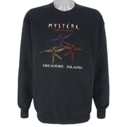 Vintage (Jerzees) - Mystery Treasure Island Crew Neck Sweatshirt 1990s X-Large Vintage Retro