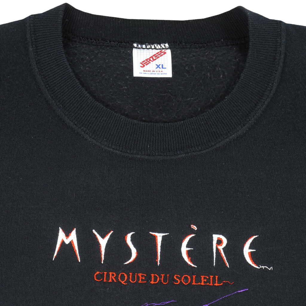 Vintage (Jerzees) - Mystery Treasure Island Crew Neck Sweatshirt 1990s X-Large Vintage Retro