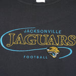 NFL (Logo Athletic) - Jacksonville Jaguars Crew Neck Sweatshirt 1990s Large Vintage Retro Football