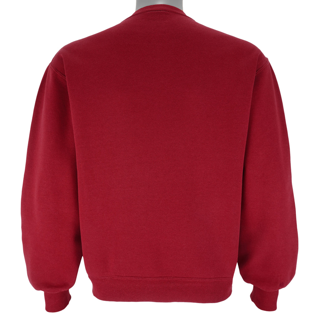 NCAA - Alabama Crimson Tide Crew Neck Sweatshirt 1990s Medium Vintage Retro College