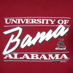 NCAA - Alabama Crimson Tide Crew Neck Sweatshirt 1990s Medium Vintage Retro College