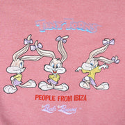 Looney Tunes - Tiny Toons Bugs Bunny Crew Neck Sweatshirt 1990s X-Large Vintage Retro