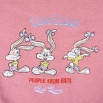 Looney Tunes - Tiny Toons Bugs Bunny Crew Neck Sweatshirt 1990s X-Large Vintage Retro