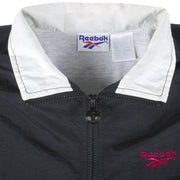 Reebok - Zip-Up Windbreaker 1990s Medium Vintage Retro