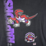 NBA (Fiasco) - Toronto Raptors T-Shirt 1990s X-Large Vintage Retro Basketball