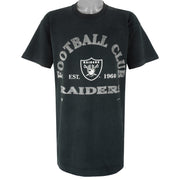 NFL (Home Team) - Oakland Raiders Football Club T-Shirt 1994 X-Large Vintage Retro Football