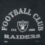 NFL (Home Team) - Oakland Raiders Football Club T-Shirt 1994 X-Large Vintage Retro Football