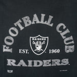 NFL (Home Team) - Oakland Raiders Football Club T-Shirt 1994 X-Large Vintage Retro Football