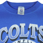 NFL (Logo 7) - Indianapolis Colts Crew Neck Sweatshirt 1993 X-Large Vintage Retro Football