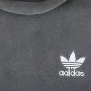 Adidas - ฺBlack Embroidered Turtleneck Sweatshirt 1990s X-Large Vintage Retro