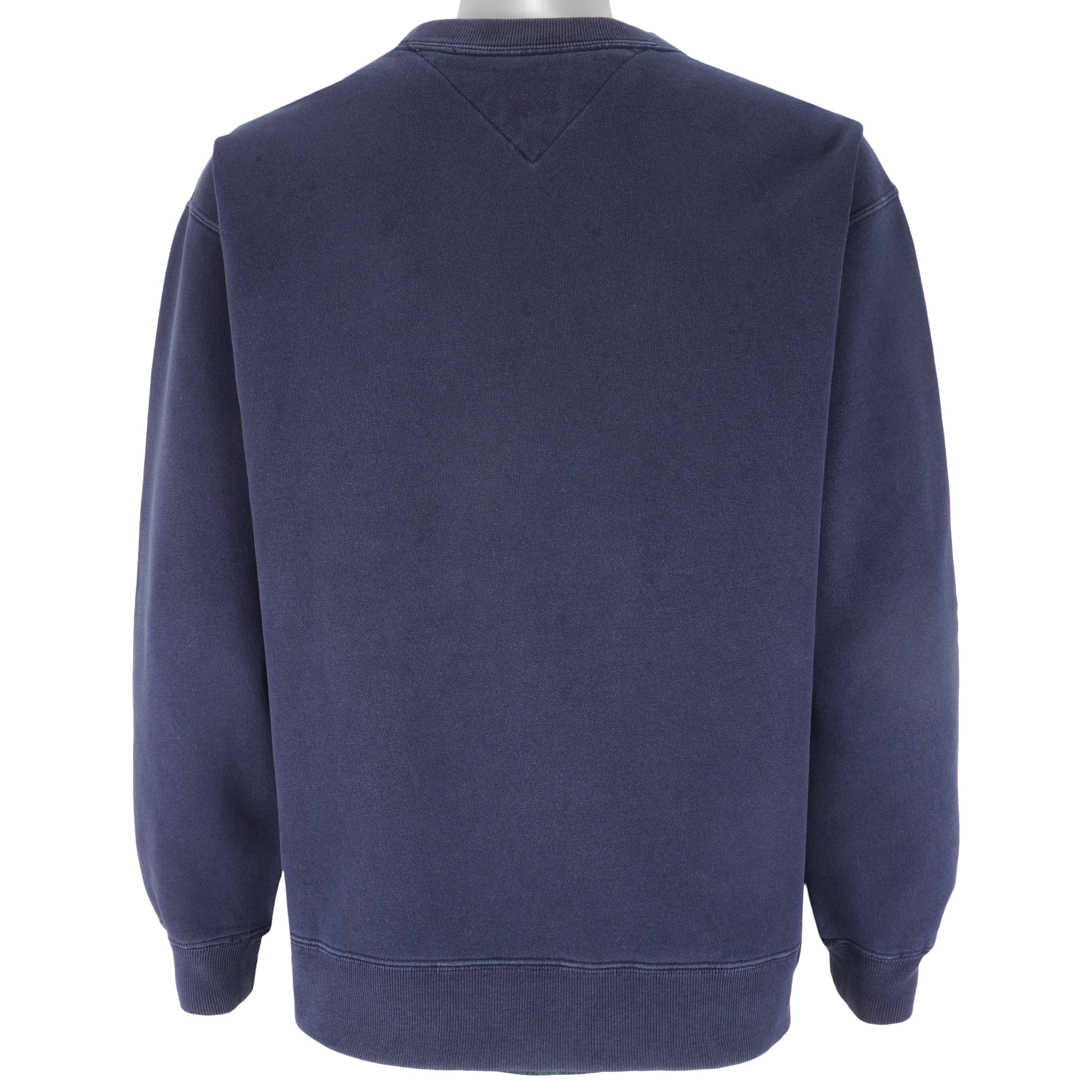 Tommy Hilfiger - Embroidered Crew Neck Sweatshirt 1990s Large Vintage Retro