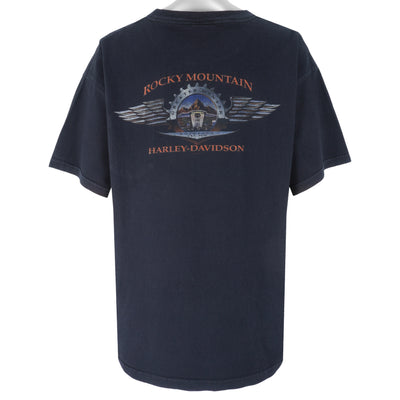 Harley Davidson - Rocky Mountain T-Shirt 2000s XX-Large