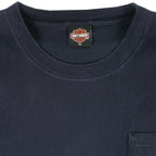 Harley Davidson - Rocky Mountain T-Shirt 1990s XX-Large  Vintage Retro