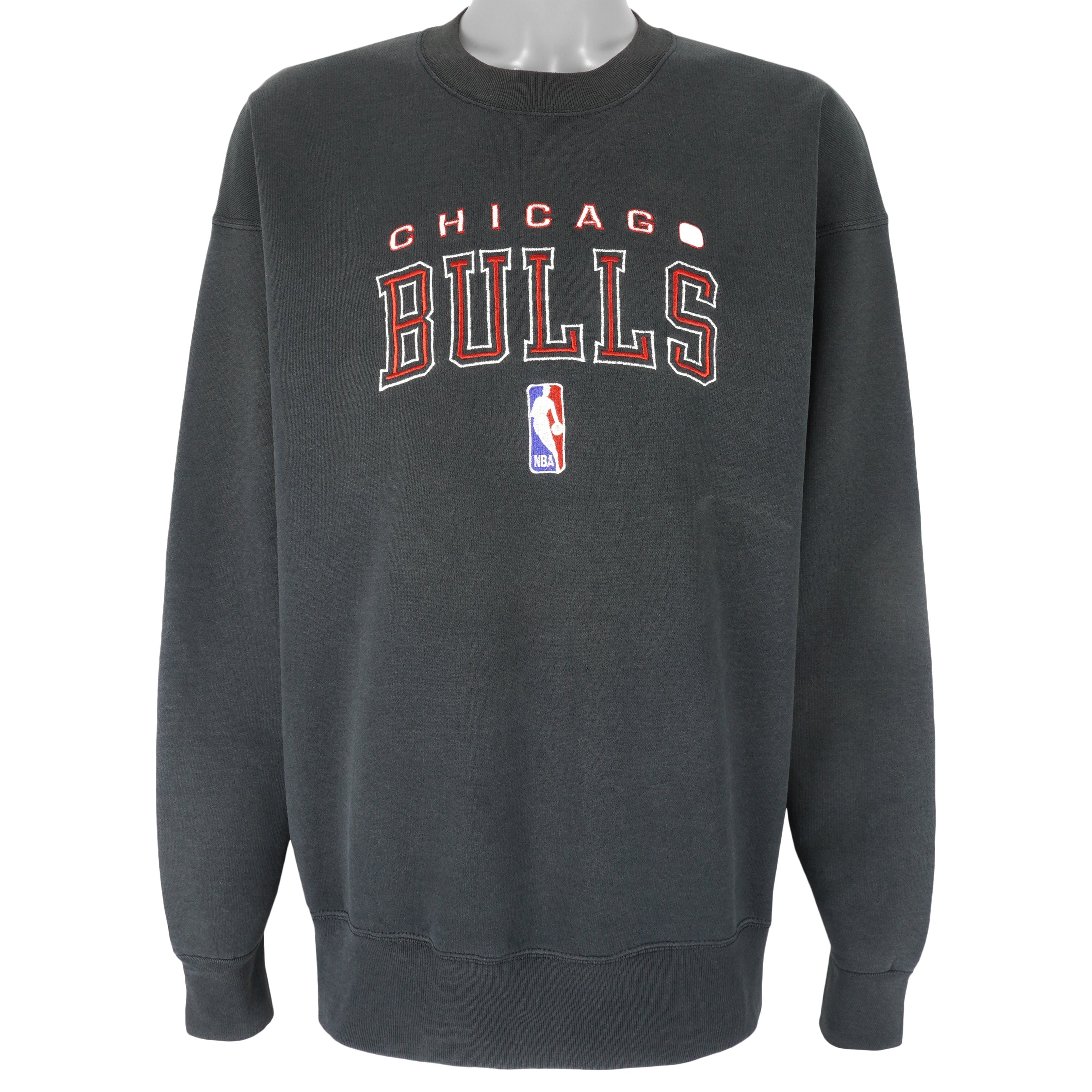 NBA STARTER Chicago Bulls Hoodie Black Vintage Basketball -  Denmark