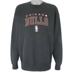 NBA (Pro Player) - Chicago Bulls Embroidered Crew Neck Sweatshirt 1990s XX-Large