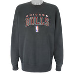 NBA (Pro Player) - Chicago Bulls Embroidered Crew Neck Sweatshirt 1990s XX-Large Vintage Retro Basketball