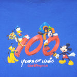 Disney - 100 Years of Magic Walt Disney World Sweatshirt 1990s X-Large Vintage Retro