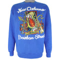 Vintage - New Orleans Party Time Crew Neck Sweatshirt 1990s X-Large Vintage Retro
