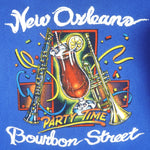 Vintage - New Orleans Party Time Crew Neck Sweatshirt 1990s X-Large Vintage Retro