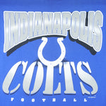 NFL - Indianapolis Colts Big Logo T-Shirt 1995 Large Vintage Retro Football