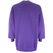 Nike - Purple Crew Neck Sweatshirt 1990s X-Large Vintage Retro