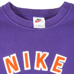 Nike - Purple Crew Neck Sweatshirt 1990s X-Large Vintage Retro