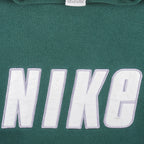 Nike - Green Crew Neck Sweatshirt 1990s Small Vintage Retro