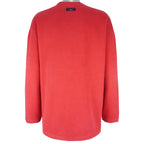 Tommy Hilfiger - Red Embroidered Crew Neck Sweatshirt 1990s X-Large Vintage Retro