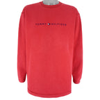Tommy Hilfiger - Embroidered Crew Neck Sweatshirt 1990s X-Large Vintage Retro