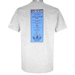 Adidas - No Sweat No Victory T-Shirt 1990s Medium Vintage Retro