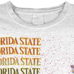NCAA - Florida State Seminoles Single Stitch T-Shirt 1990s Small Vintage Retro College