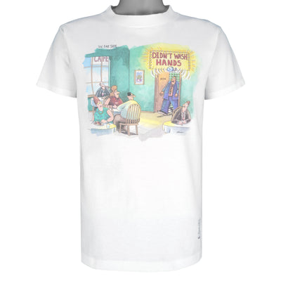 Vintage (The Far Side) - Didnt Wash Hands Deadstock T-Shirt 1991 Medium