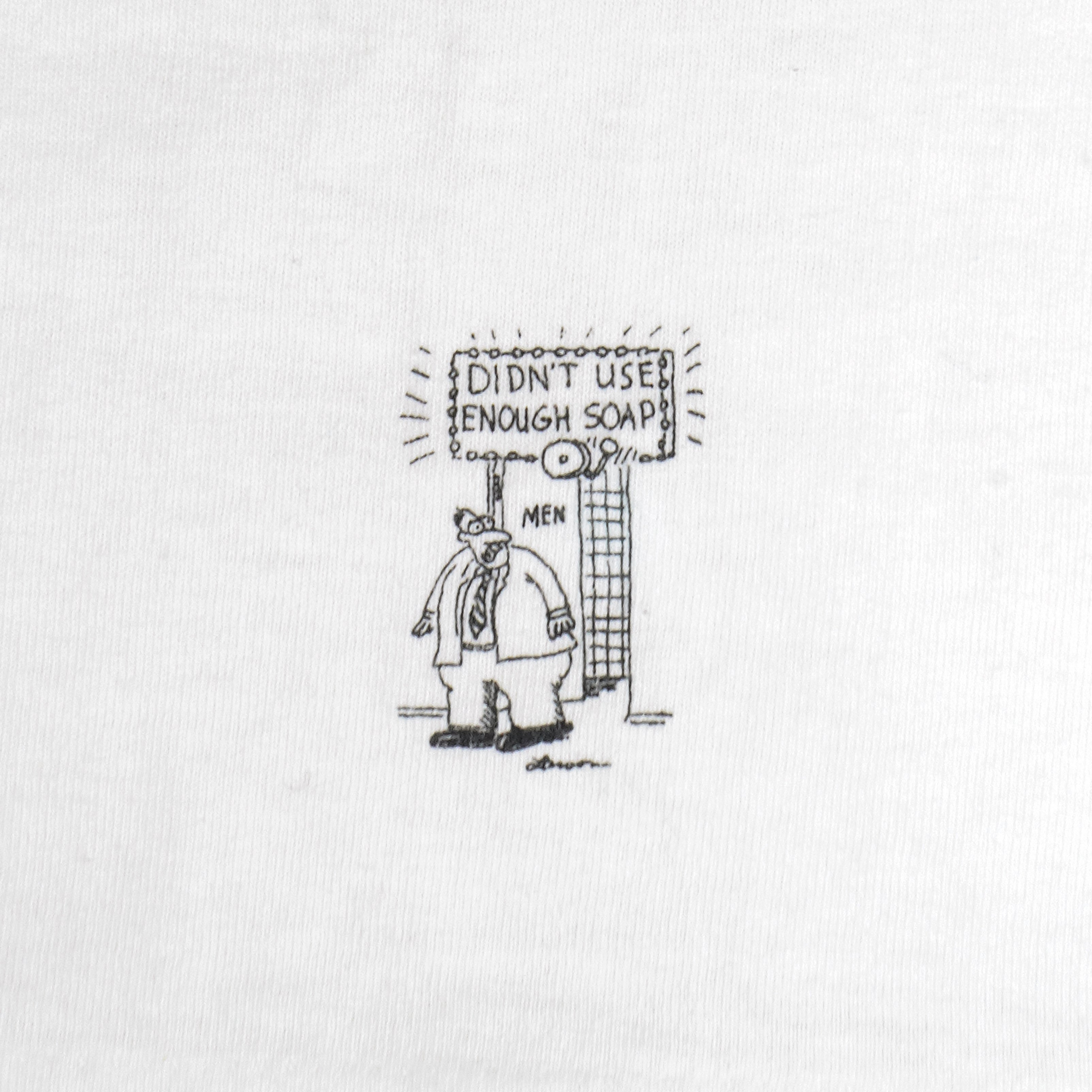 Vintage (The Far Side) - Didnt Wash Hands Deadstock T-Shirt 1991 Medium Vintage Retro