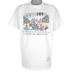 Vintage (The Far Side) - Johnson The Big Hand Deadstock T-Shirt 1987 X-Large