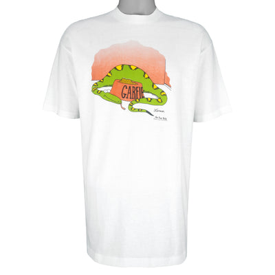 Vintage (The Far Side) - Garfield Snake T-Shirt 1984 X-Large