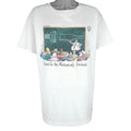 Vintage (The Far Side) - School For Mechanically Declined T-Shirt 1988 X-Large Vintage Retro