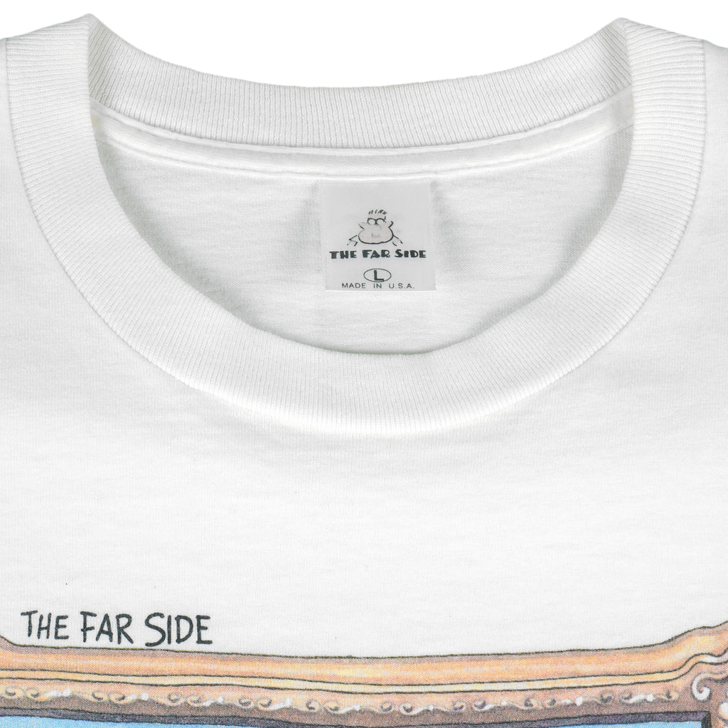 Vintage (The Far Side) - Tyrannosaurus Mex T-Shirt 1991 Large Vintage Retro