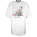 Vintage (The Far Side) - Dial A Cat T-Shirt 1988 3X-Large