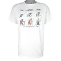Vintage (The Far Side) - The Evolution Of Man T-Shirt 1992 Large Vintage Retro