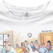 Vintage (The Far Side) - May I Excused My Brain Is Full T-Shirt 1986 X-Large Vintage Retro