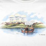 Vintage (The Far Side) - No Size Restrictions And Screw The Limit T-Shirt 1986 X-Large Vintage Retro