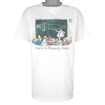 Vintage (The Far Side) - Mechanically Declined T-Shirt 1988 Vintage Retro
