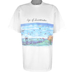 Vintage (The Far Side) - Age of Invertebrates T-Shirt 1991 Vintage Retro