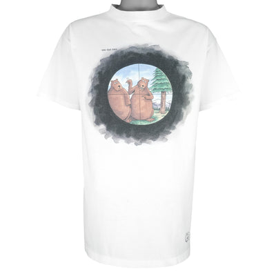 Vintage (The Far Side) - A Bear and His Friend T-Shirt 1985 Large